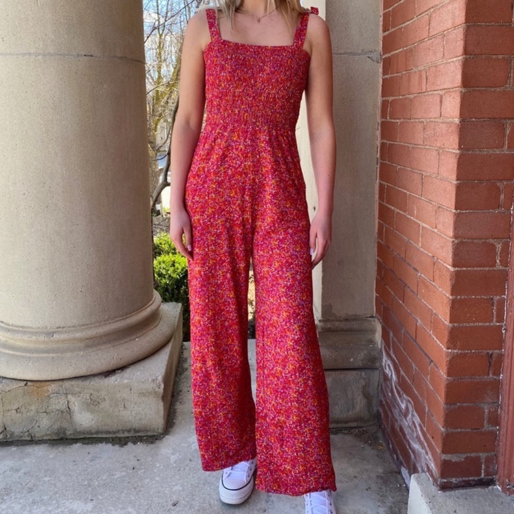 Ruby Red Jumpsuit